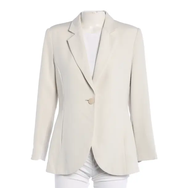 Blazer, in Beige, Viscose, Emporio Armani