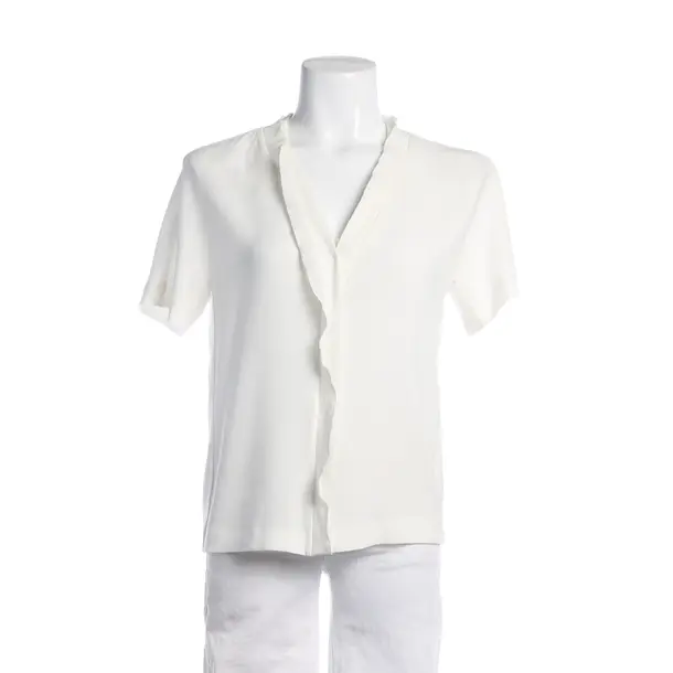 Blouse, in White, Triacetate, Marc Cain