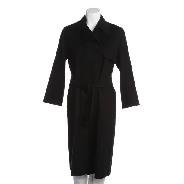 Übergangsmantel, in Schwarz, Wolle, Theory