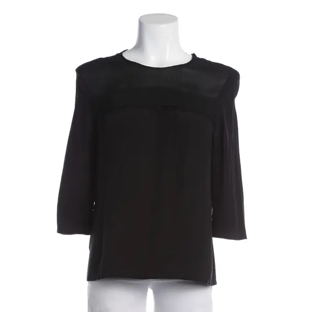Blouse, in Black, Silk, Prada