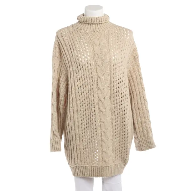 Jumper, in Light Brown, Wool, Nanushka