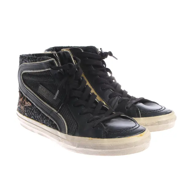 High-Top Sneakers, in Gold, Golden Goose