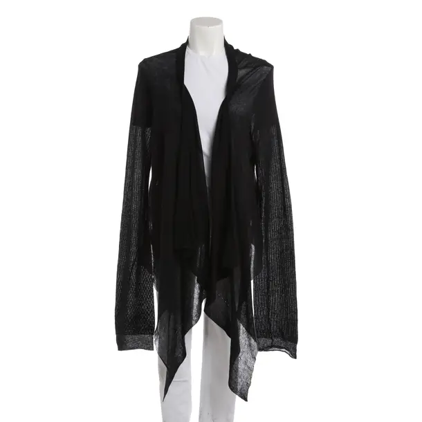 Cardigan, in Black, Cotton, Ann Demeulemeester