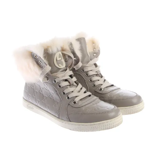Sneaker alta, in Grigio, Gucci