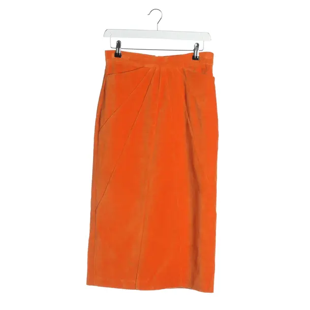 Skirt, in Dark Orange, Cotton, Dries van Noten