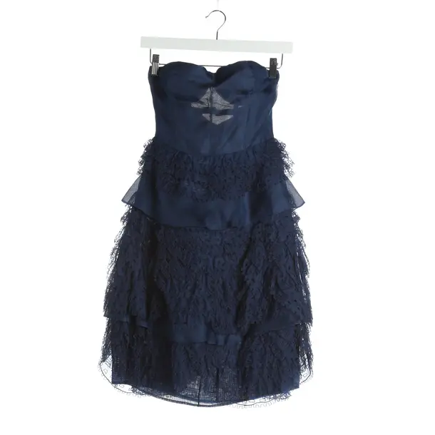 Cocktail Dress, in Navy, Silk, Valentino