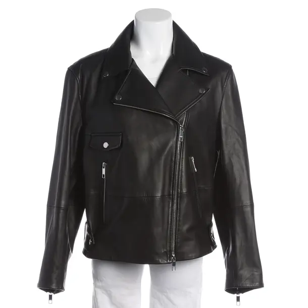LeatherJacket, in Black, Leather, Hugo Boss Black Label