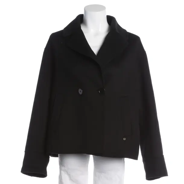 Mid-Season Jacket, in Black, Wool, Marc Cain