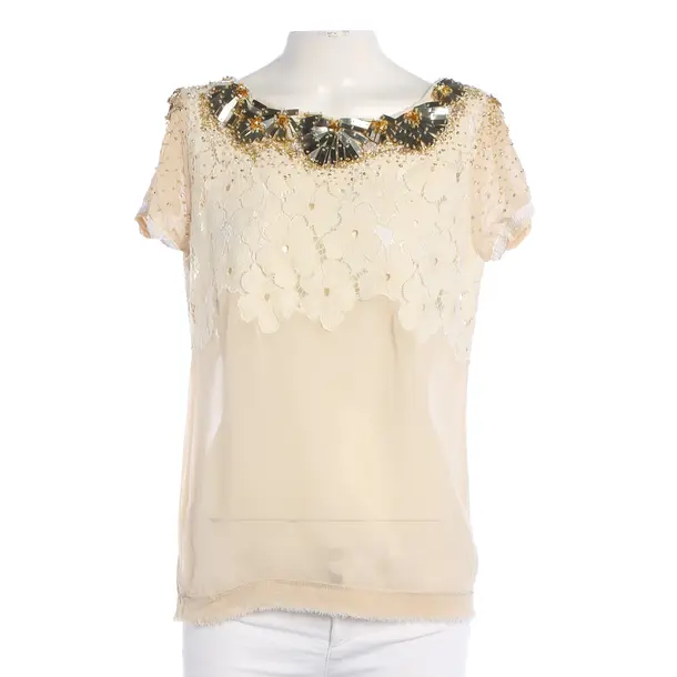 Blouse, in Light Brown, Silk, Twin Set