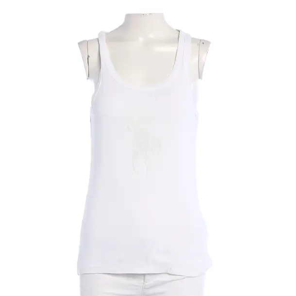 Top, in White, Cotton, Ralph Lauren Black Label