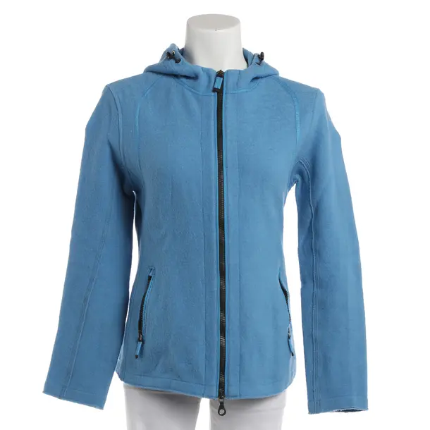 Sweatjacke, in Hellblau, Wolle, Frauenschuh