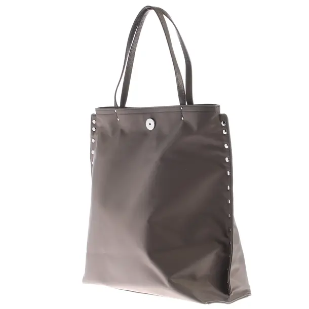 Schultertasche, in Grau, Polyamid, Zanelato