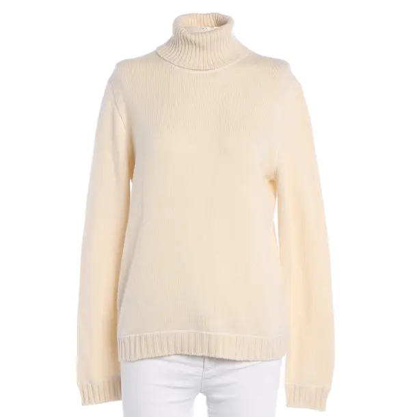 Pullover, in Beige, Wolle, Brunello Cucinelli