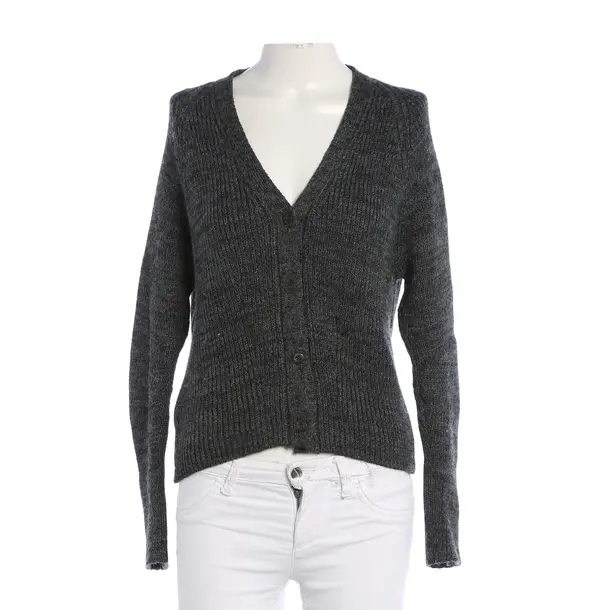 Cardigan, in Grigio scuro, Lana, Prada