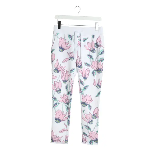 Pants, in White, Cotton, Juvia