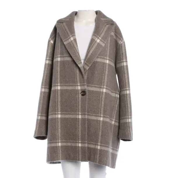 Mid-Season Coat, in Gray, Cashmere, Kiton