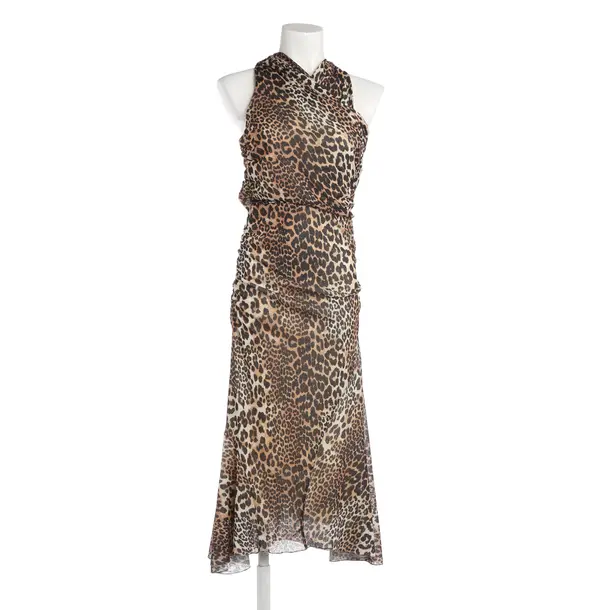 Cocktail Dress, in Brown, Polyester, Ganni