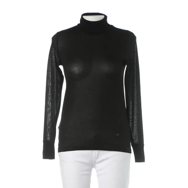 Long Sleeve Shirt, in Black, Viscose, Mos Mosh