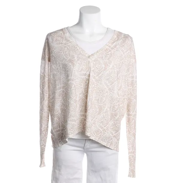 Cardigan, in Beige, Linen, Hemisphere