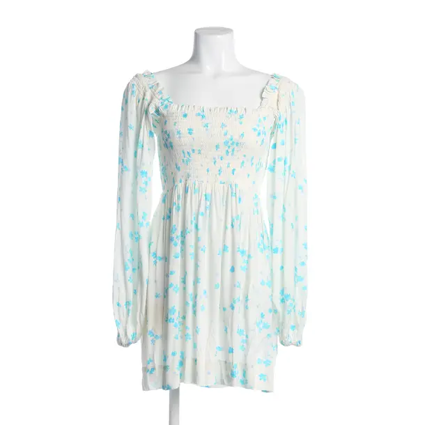 Cocktail Dress, in White, Viscose, Ganni