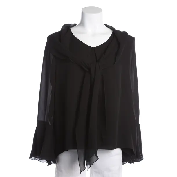 Bluse, in Schwarz, Seide, (The Mercer) NY