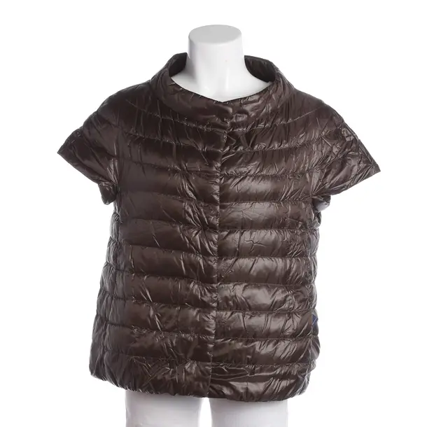Vest, in Brown, Polyamide, Herno