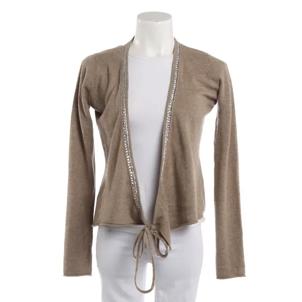 Strickjacke, in Hellbraun, Kaschmir, FTC Cashmere