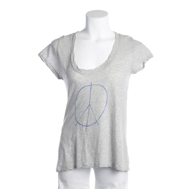 Shirt, in Gray, Cotton, American Vintage