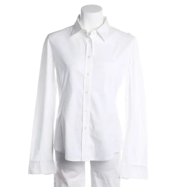 Camicetta, in Bianco, Cotone, Prada Linea Rossa