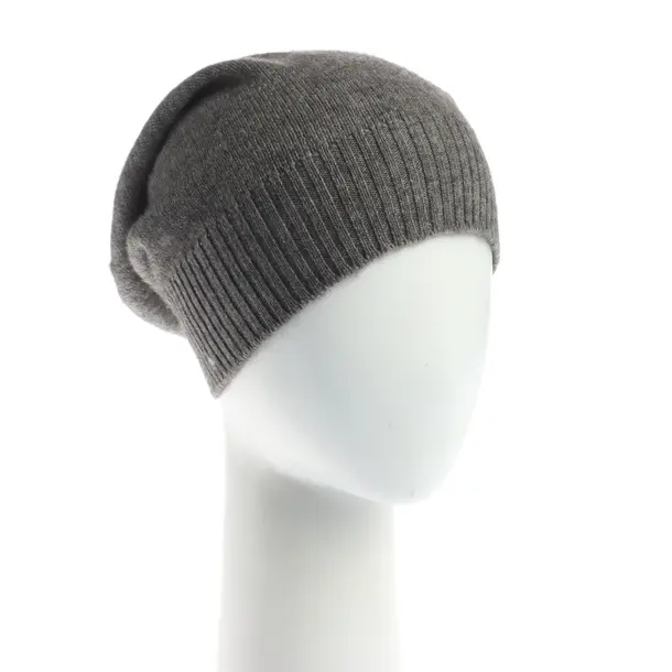 Beanie, in Gray, Wool, Rick Owens