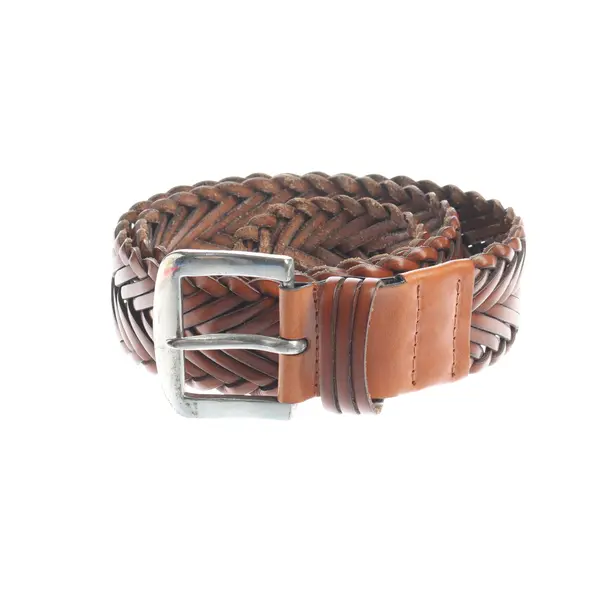 Belt, in Brown, Leather, Fausto Colato