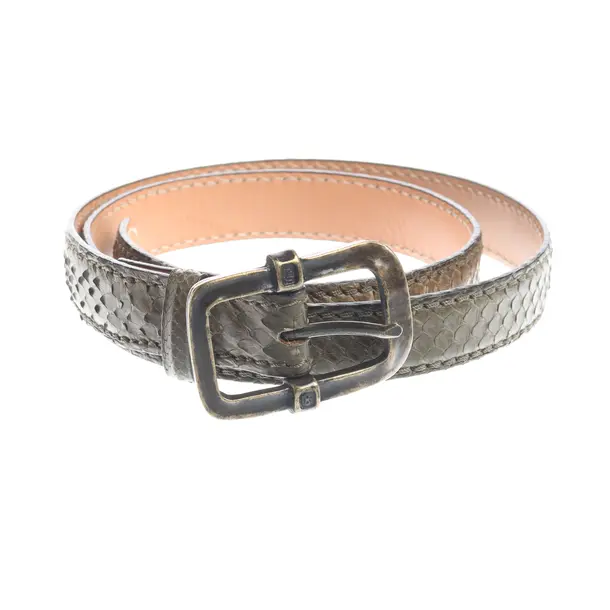 Belt, in Green, Leather, Reptile´s House