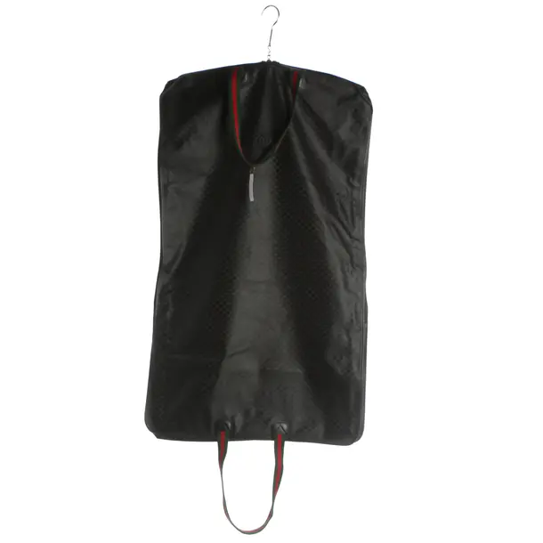 Garment Bag, in Black, Polyurethane, Gucci