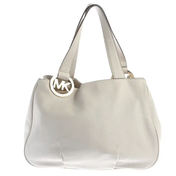 Shoulder Bag, in Beige, Leather, Michael Kors