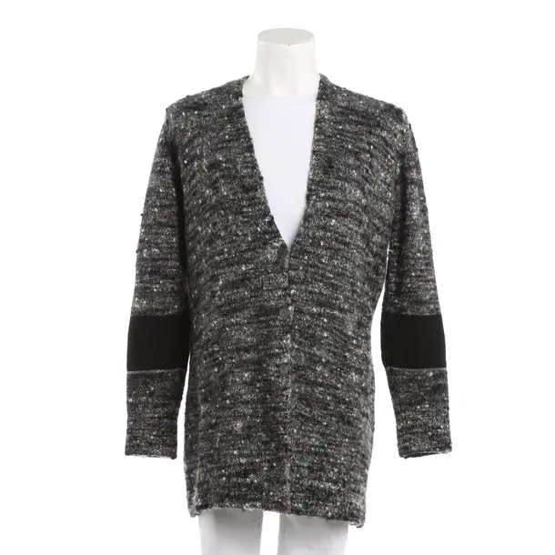 Cardigan, in Black, Cashmere, Fabiana Filippi