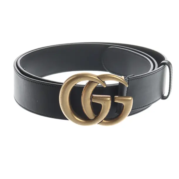 Gürtel, in Schwarz, Leder, Gucci