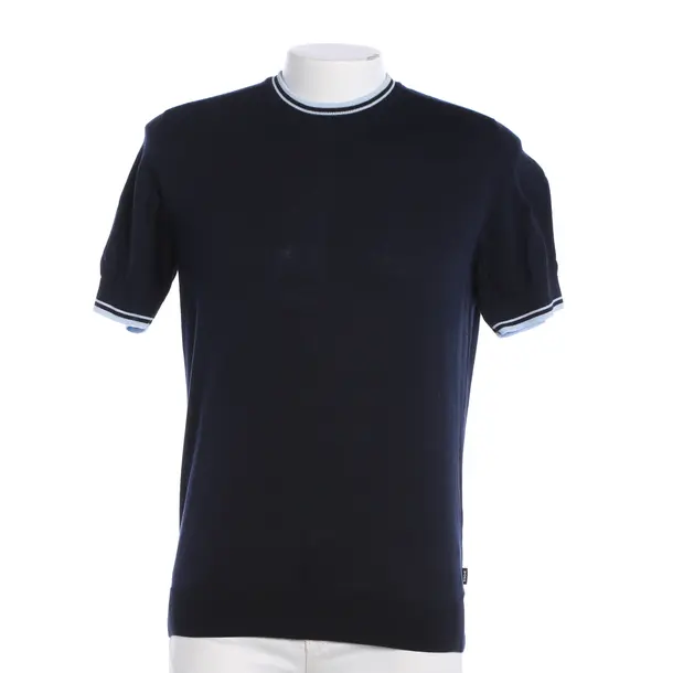T-Shirt, in Navy, Baumwolle, Hugo Boss Black Label