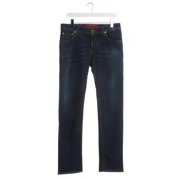Straight Fit Jeans, in Blue, Lyocell, Jacob Cohen