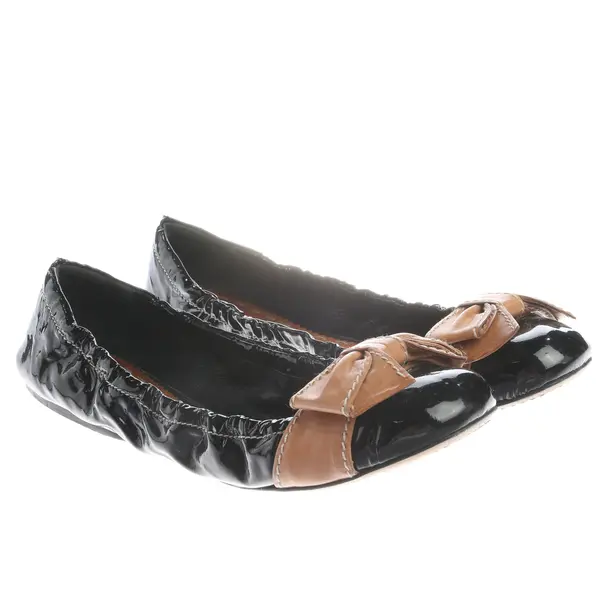 Ballerine, in Nero, Prada