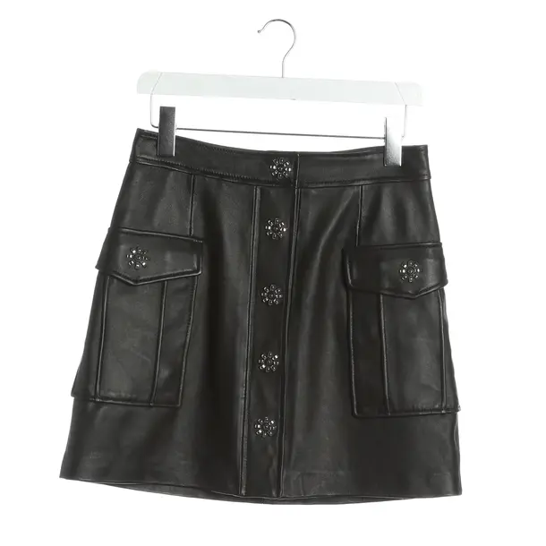 Skirt, in Black, Leather, Michael Kors