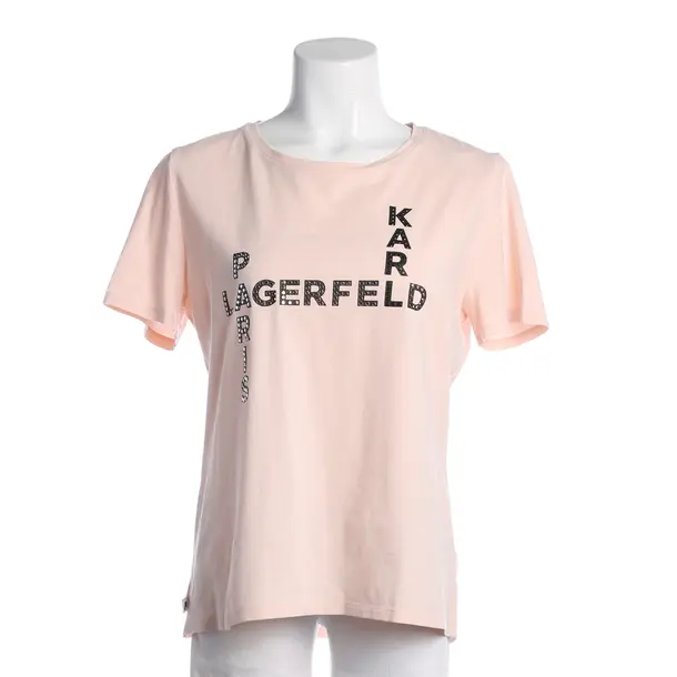 Shirt, in Hellrosa, Baumwolle, Karl Lagerfeld