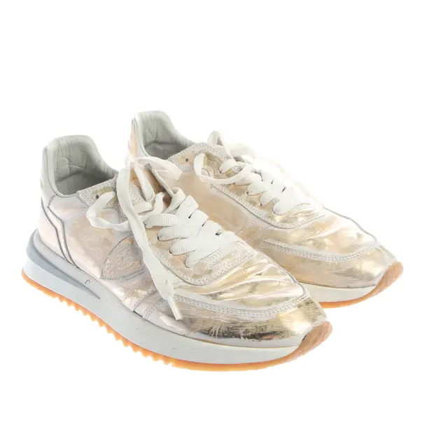 Sneaker, in Gold, Philippe Model