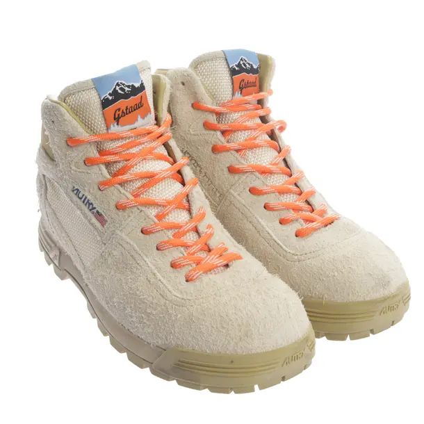 High-Top Sneakers, in Beige, Autry