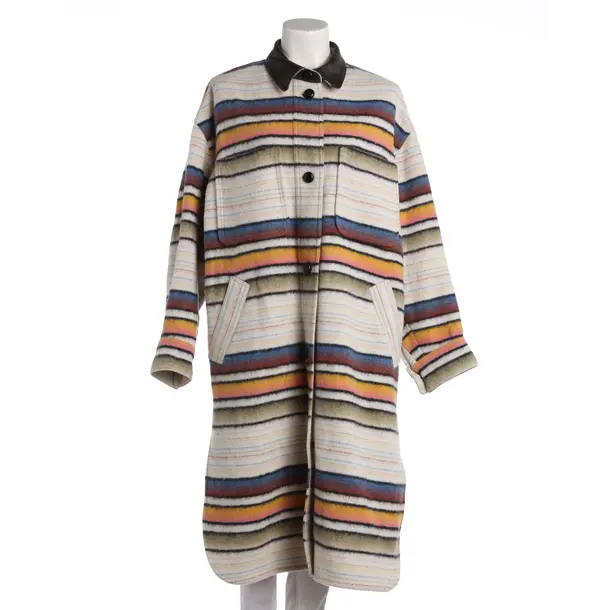 Mid-Season Coat, in Multicolored, Wool, Isabel Marant Étoile