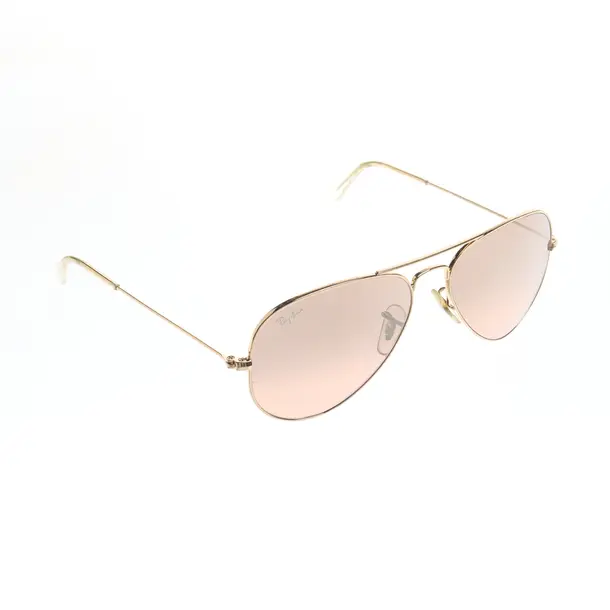 Sonnenbrille, in Gold, Kunststoff / Metall, Ray Ban