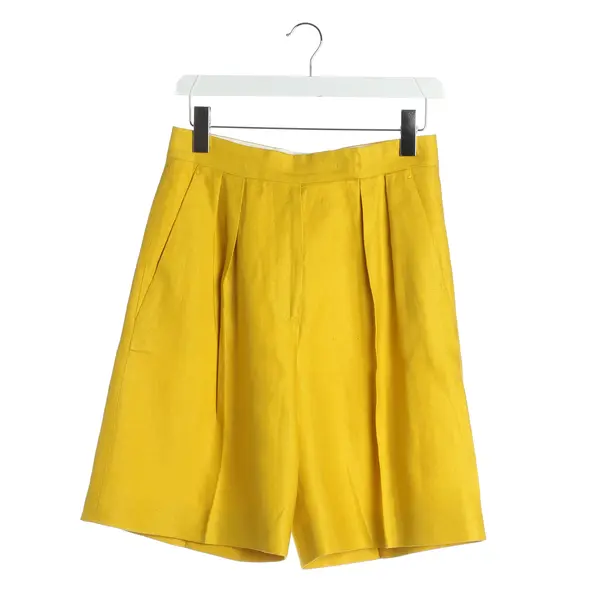 Shorts, in Yellow, Linen, Max Mara