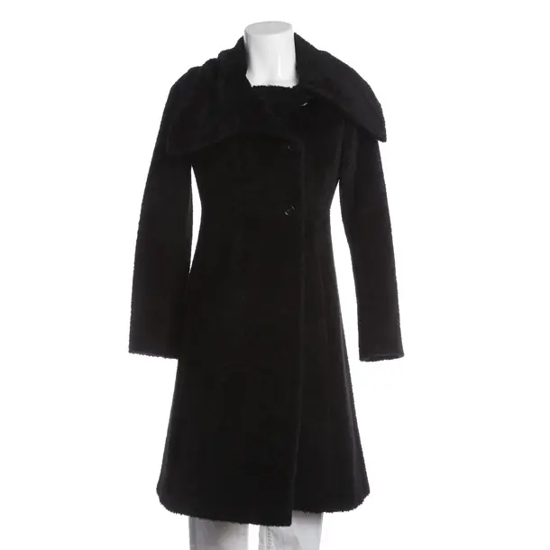 Übergangsmantel, in Schwarz, Wolle, Max Mara