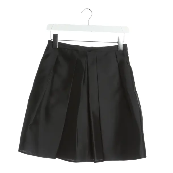 Skirt, in Black, Silk, Burberry Brit