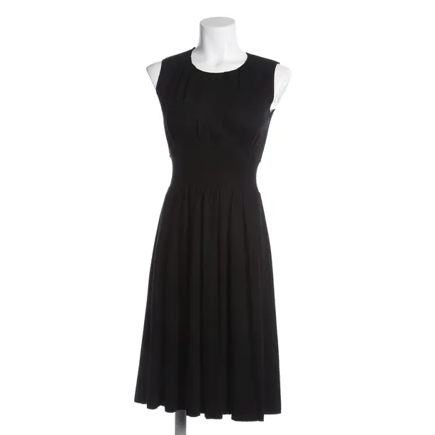 Dress, in Black, Wool, Prada