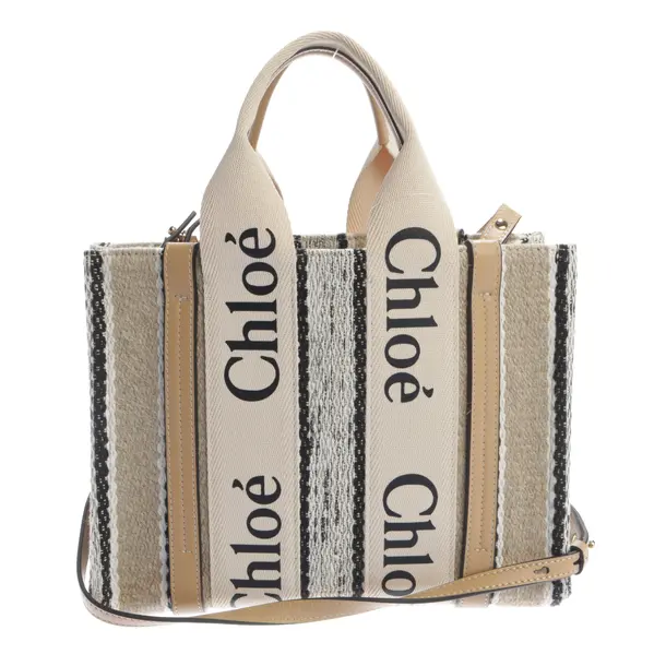 Handtasche, in Mehrfarbig, Baumwolle, Chloé